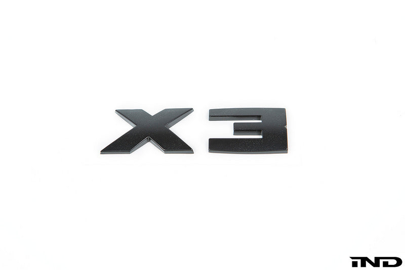 iND g01 x3 painted trunk emblem - iND Distribution