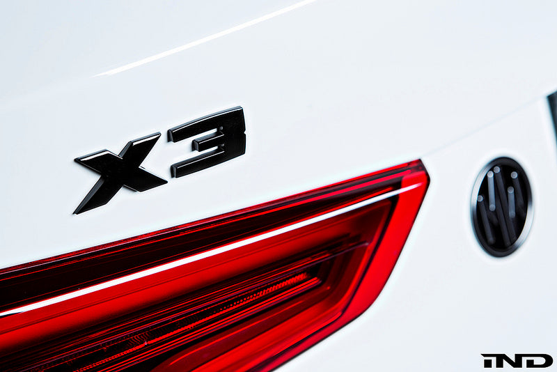 iND g01 x3 painted trunk emblem - iND Distribution