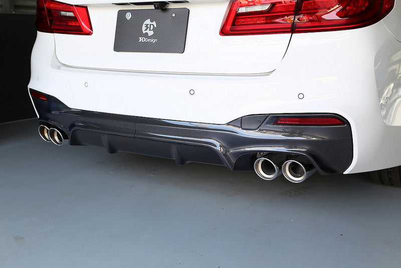 3d design g30 5 series carbon rear type 2 diffuser - iND Distribution