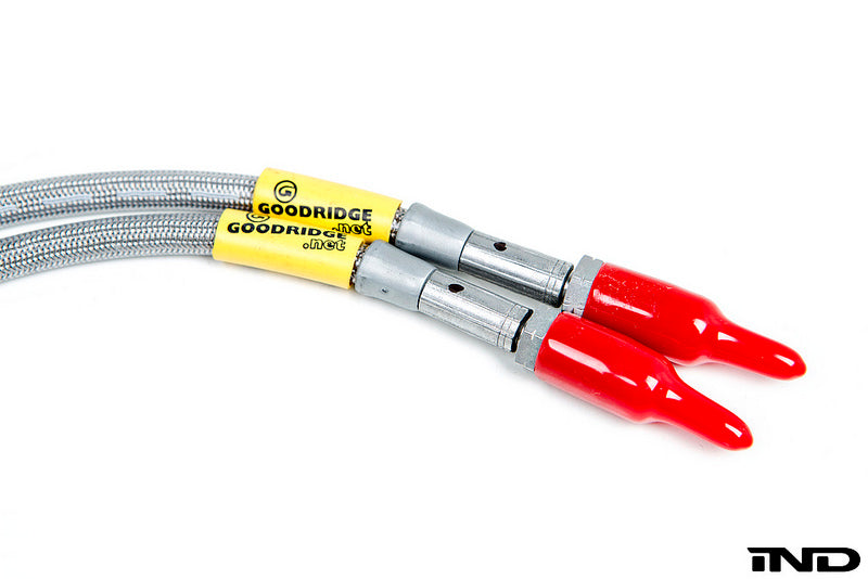 Goodridge e9x m3 stainless steel brake line set - iND Distribution