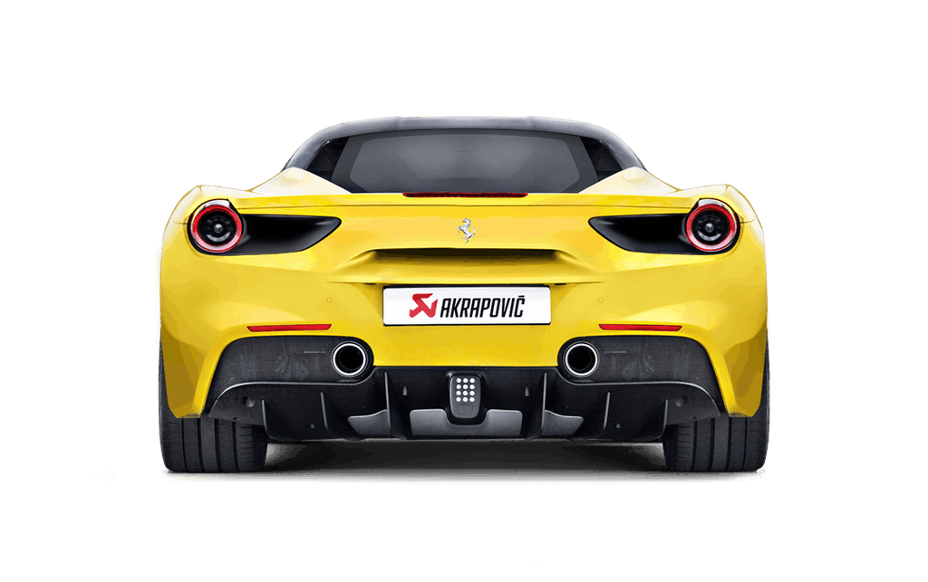 Akrapovic 488 gtb 488 spider exhaust - iND Distribution