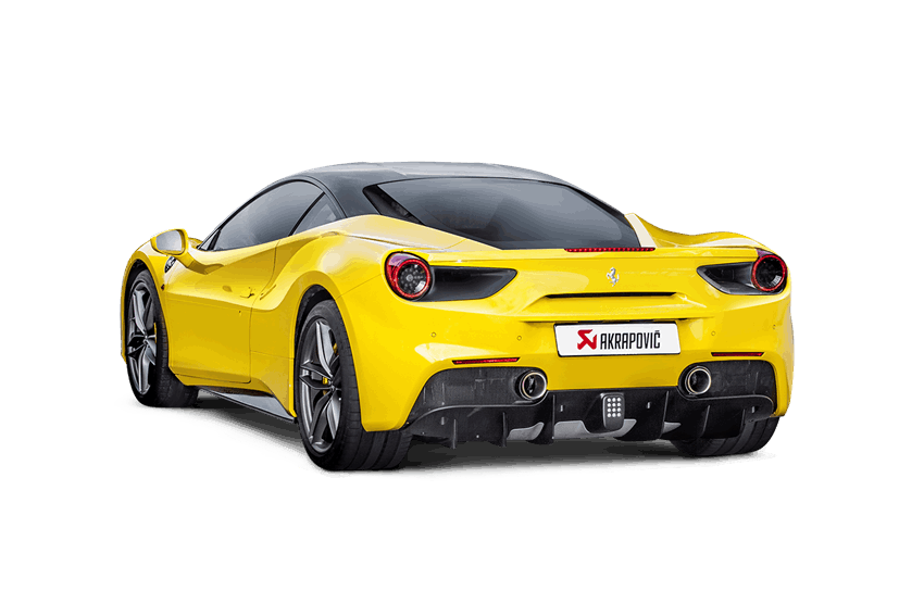 Akrapovic 488 gtb 488 spider exhaust - iND Distribution
