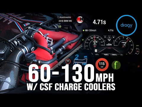 CSF BMW F90 M5 / F9X M8 High-Performance Charge-Air-Cooler Set