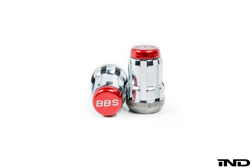 BBS mcgard lug nut set red - iND Distribution