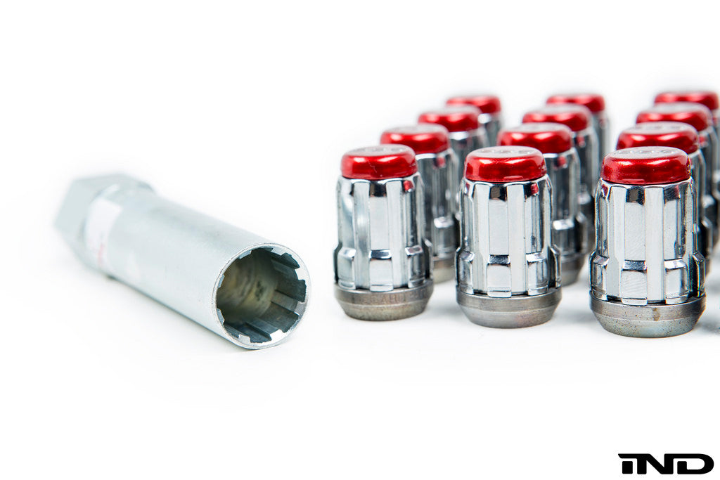 BBS mcgard lug nut set red - iND Distribution