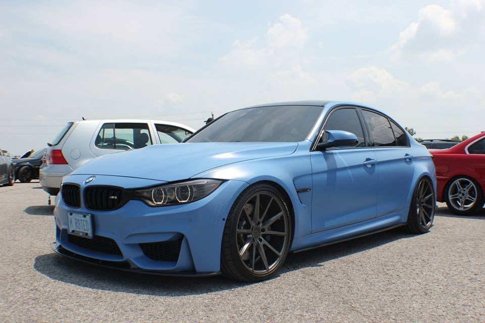 3d design f8x m3 m4 carbon fiber front lip spoiler - iND Distribution