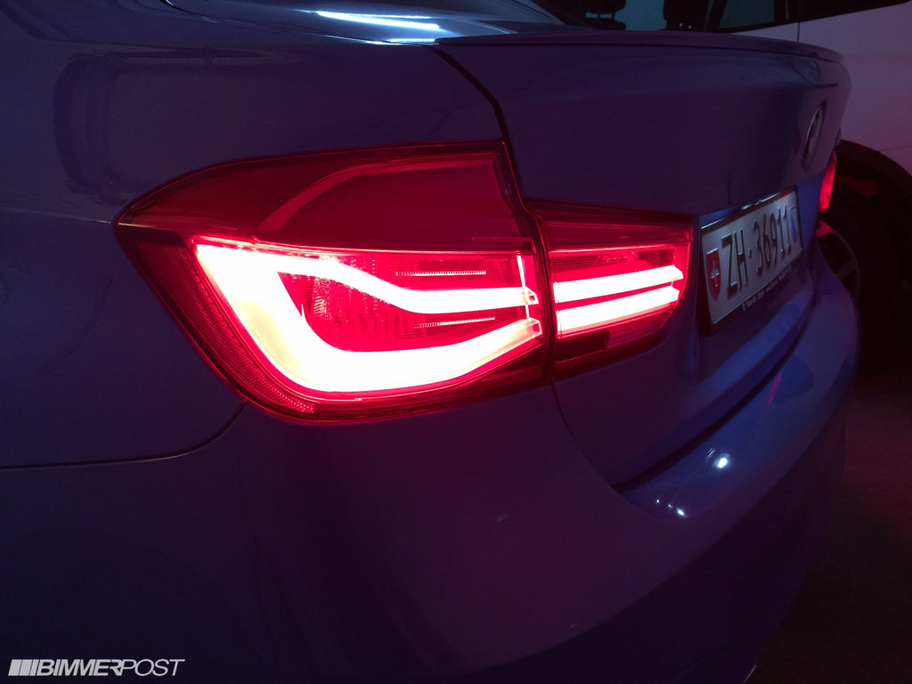 BMW OEM f80 m3 lci led tail lamp upgrade - iND Distribution