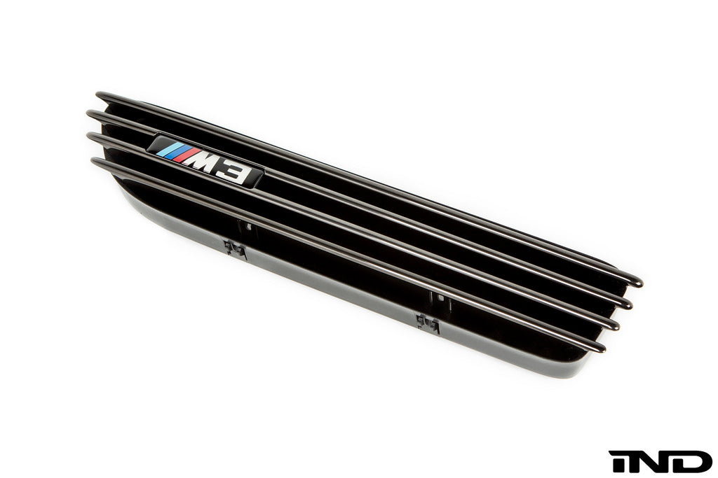 iND e46 m3 black chrome side grille set - iND Distribution