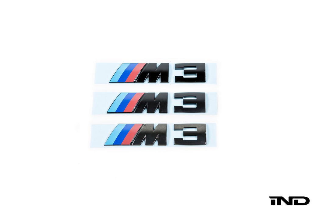 iND e46 m3 painted trunk emblem - iND Distribution