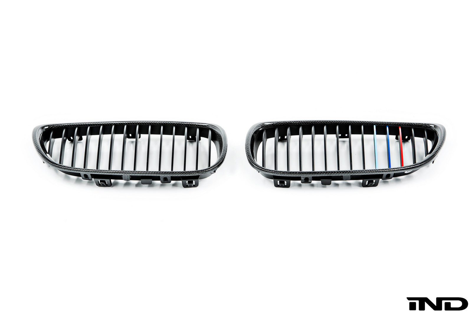iND e9x m3 carbon fiber front grille set - iND Distribution