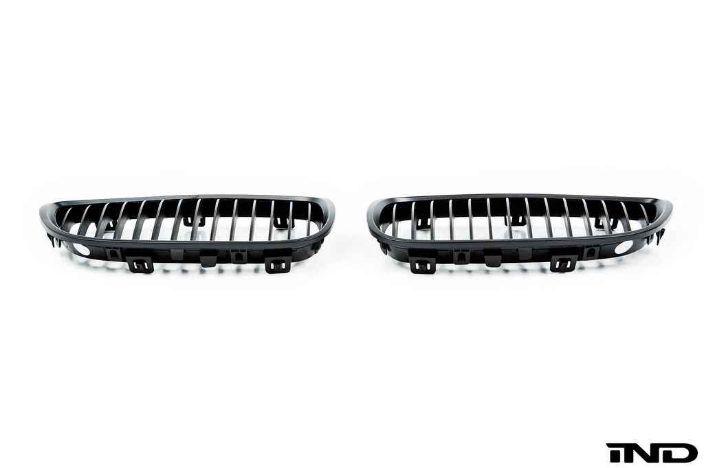 iND e9x m3 matte black front grille set - iND Distribution