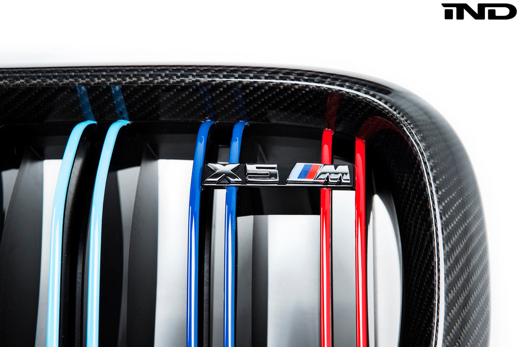 iND f86 x6m carbon fiber front grille set - iND Distribution