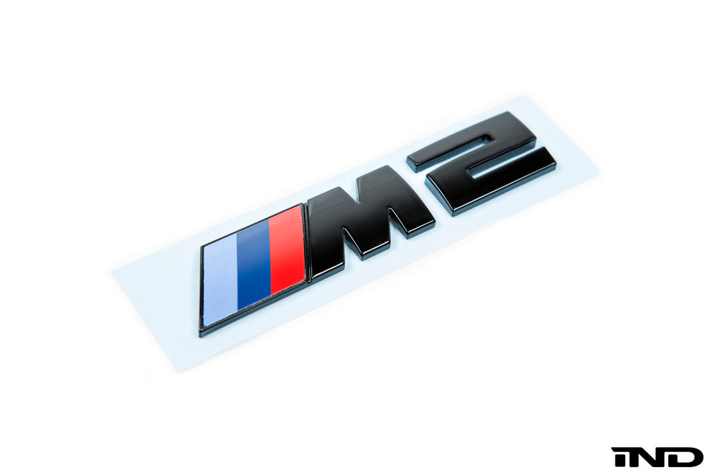 iND f87 m2 painted trunk emblem - iND Distribution