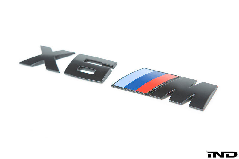 iND e71 x6m painted trunk emblem - iND Distribution