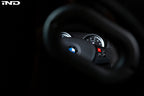iND e9x m3 red m steering wheel button - iND Distribution