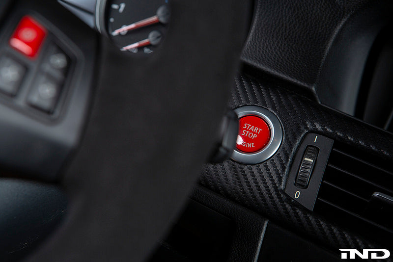 iND e9x m3 red start stop button - iND Distribution