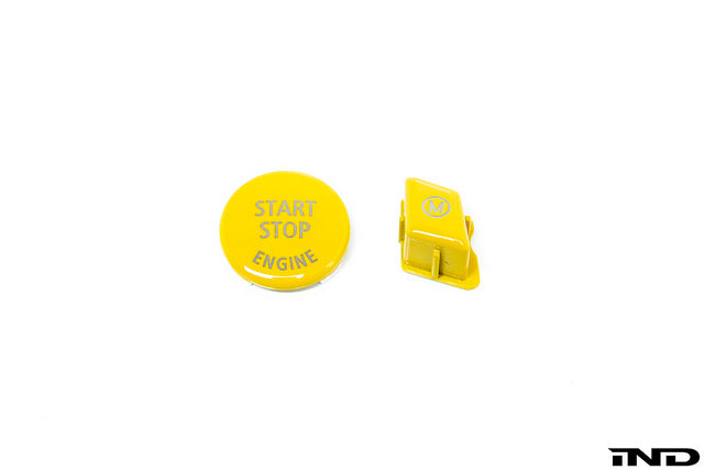 iND e9x m3 yellow m steering wheel button - iND Distribution