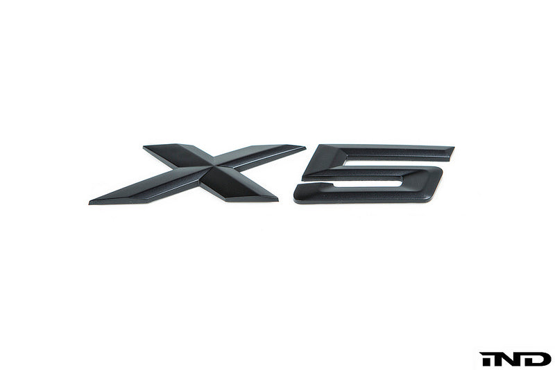 iND f15 x5 painted trunk emblem - iND Distribution