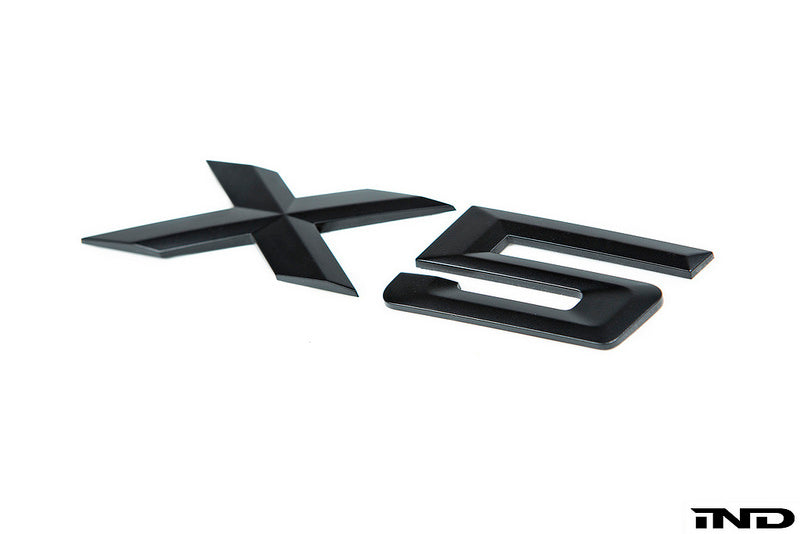 iND f15 x5 painted trunk emblem - iND Distribution