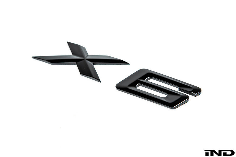 iND f16 x6 painted trunk emblem - iND Distribution