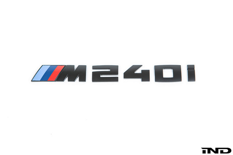 iND f22 m235i m240i painted trunk emblem - iND Distribution