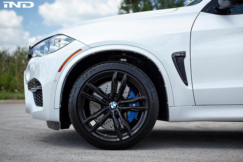 iND f85 x5m carbon fiber side grille set - iND Distribution