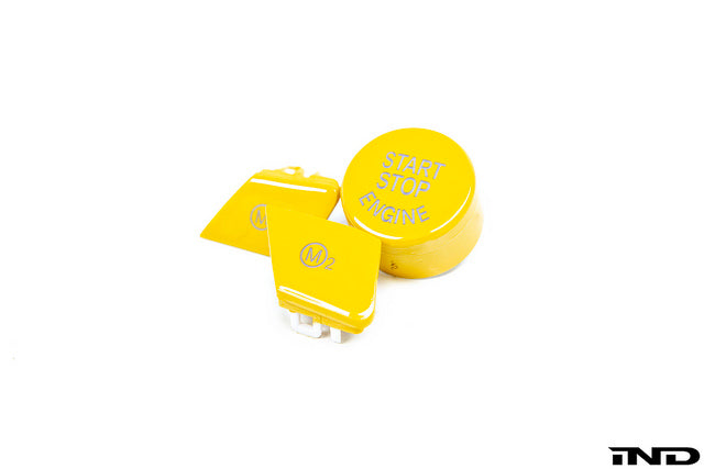 iND f8x m3 m4 yellow start stop button - iND Distribution
