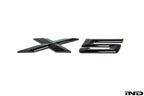 iND g05 x5 painted trunk emblem - iND Distribution