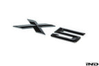 iND g05 x5 painted trunk emblem - iND Distribution