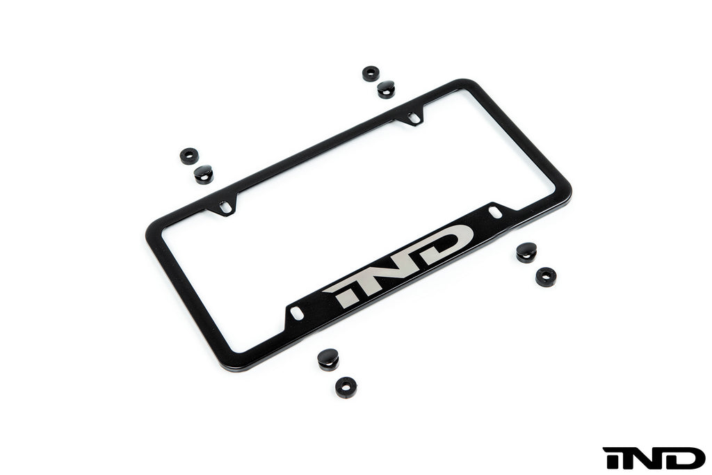 iND logo license plate frame - iND Distribution