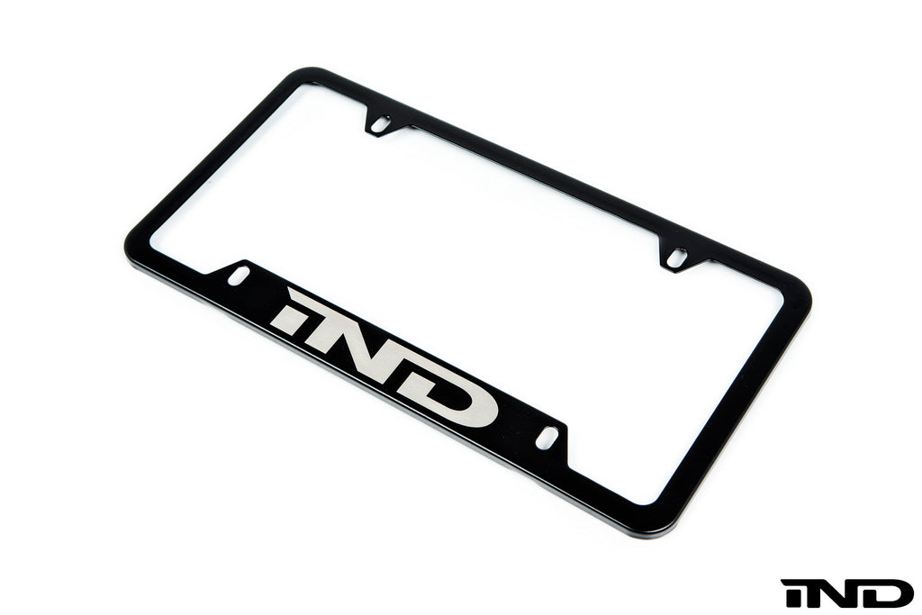 iND logo license plate frame - iND Distribution