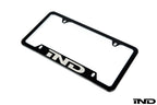 iND logo license plate frame - iND Distribution
