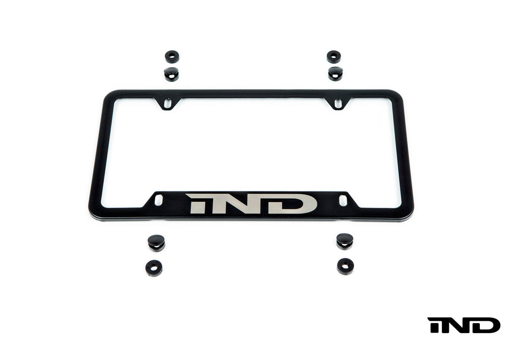 iND logo license plate frame - iND Distribution
