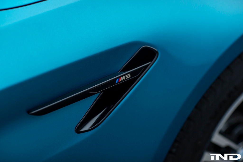 iND f90 m5 painted side grille set - iND Distribution