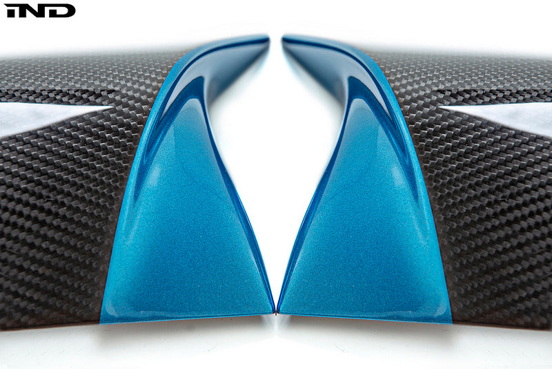 ind painted m inspired dry carbon mirror cover set - iND Distribution