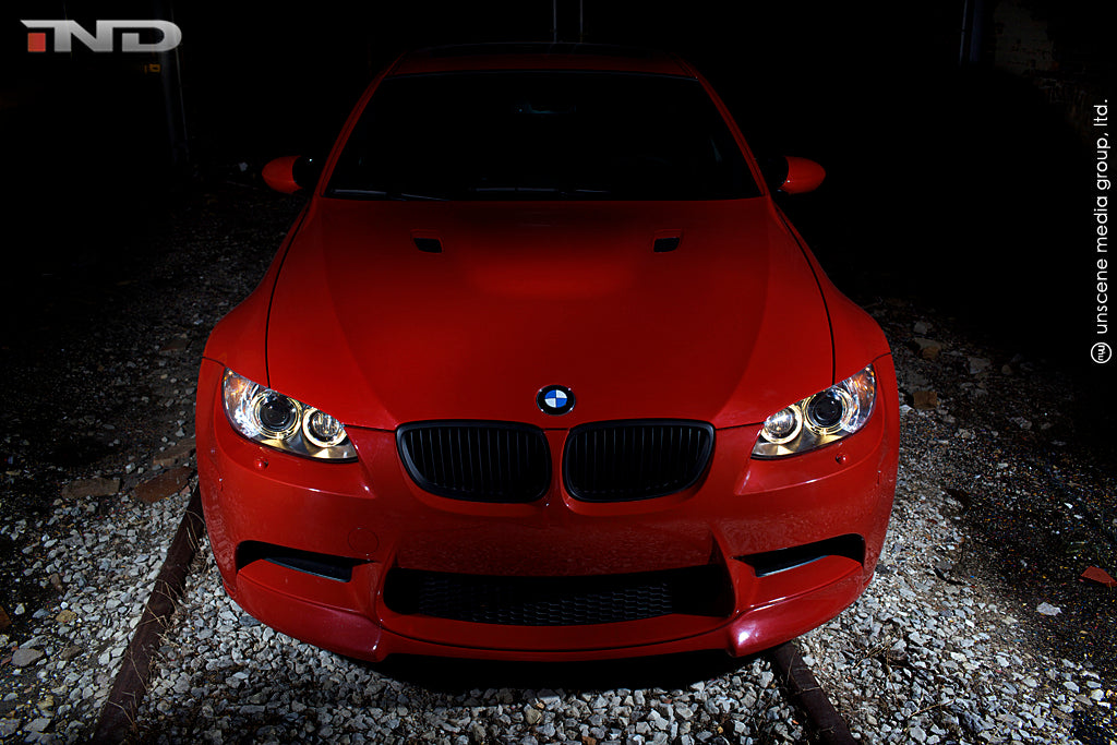 iND e9x m3 matte black front grille set - iND Distribution