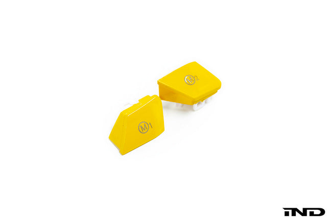 iND f8x m2 m3 m4 yellow m1 m2 steering wheel button set - iND Distribution