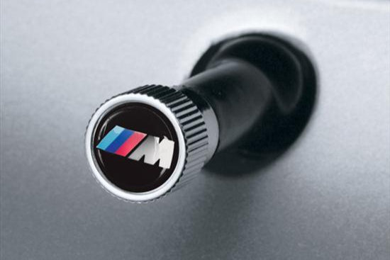 BMW OEM m logo valve stem cap set - iND Distribution