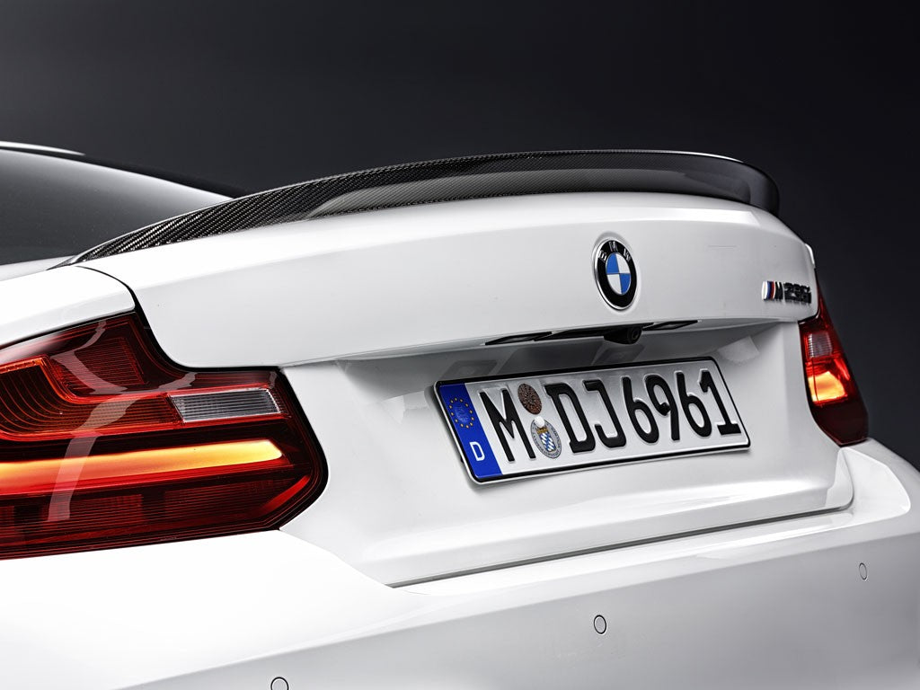 BMW m Performance f87 m2 carbon trunk spoiler - iND Distribution