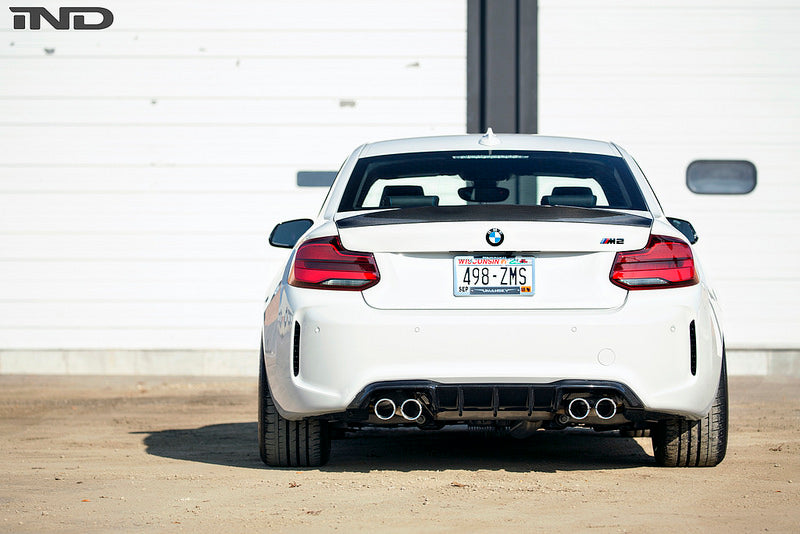 RKP f87 m2 carbon fiber trunk spoiler - iND Distribution