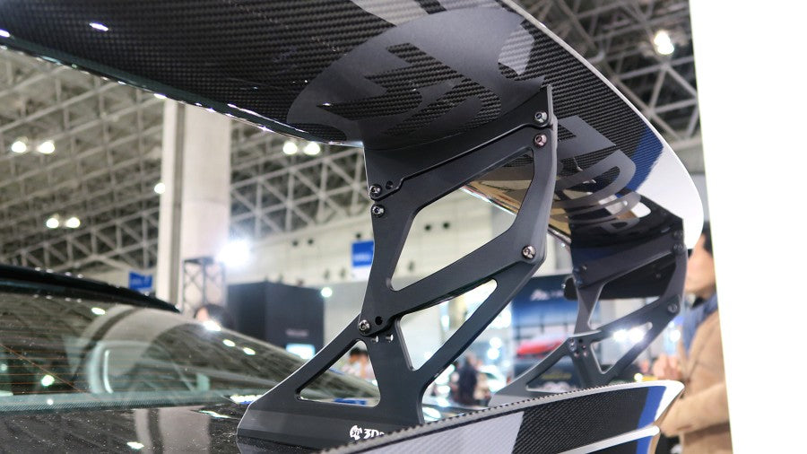 3d design f82 m4 dry carbon fiber racing wing - iND Distribution