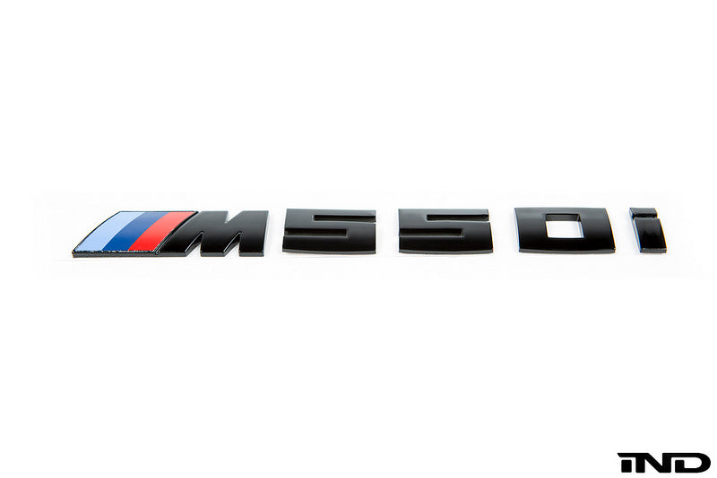 iND g30 m550i painted trunk emblem - iND Distribution