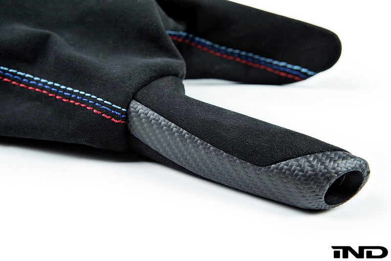 iND f8x m3 m4 matte carbon fiber parking brake handle - iND Distribution