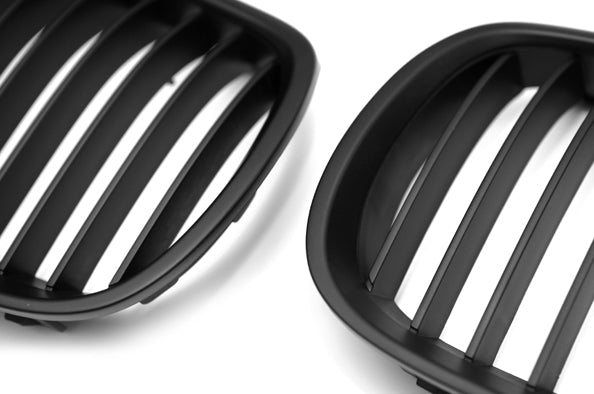 iND e9x m3 matte black front grille set - iND Distribution