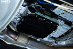 Fall Line Motorsports Ultimate DCT Track Package with performance oil cooler for BMW, showcasing durable cooling components.