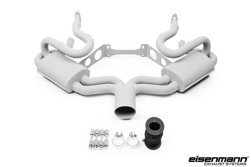 Eisenmann porsche 356 b c rear muffler center tip design - iND Distribution