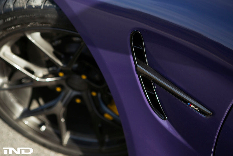 iND f82 f83 m4 painted side vent set - iND Distribution