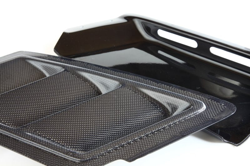 3d design e82 carbon fiber hood vents kit - iND Distribution