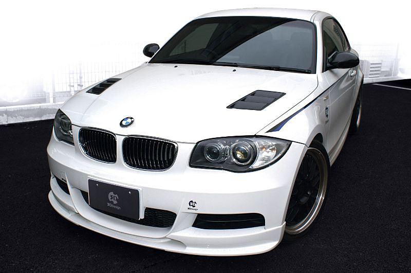 3d design e82 carbon fiber hood vents kit - iND Distribution
