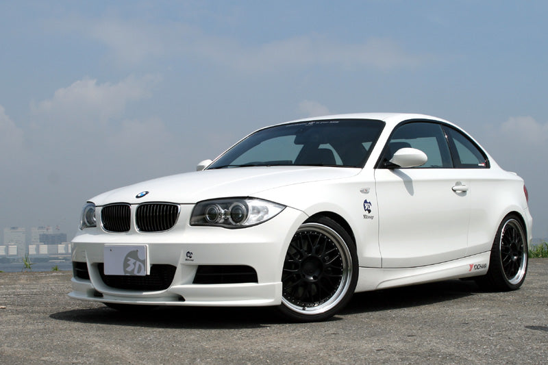 3d design e82 m sport front lip spoiler - iND Distribution